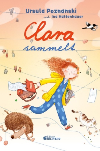 Das Bcuh cover zeigt ein Mädchen mit einem Schulranzen in der Hand