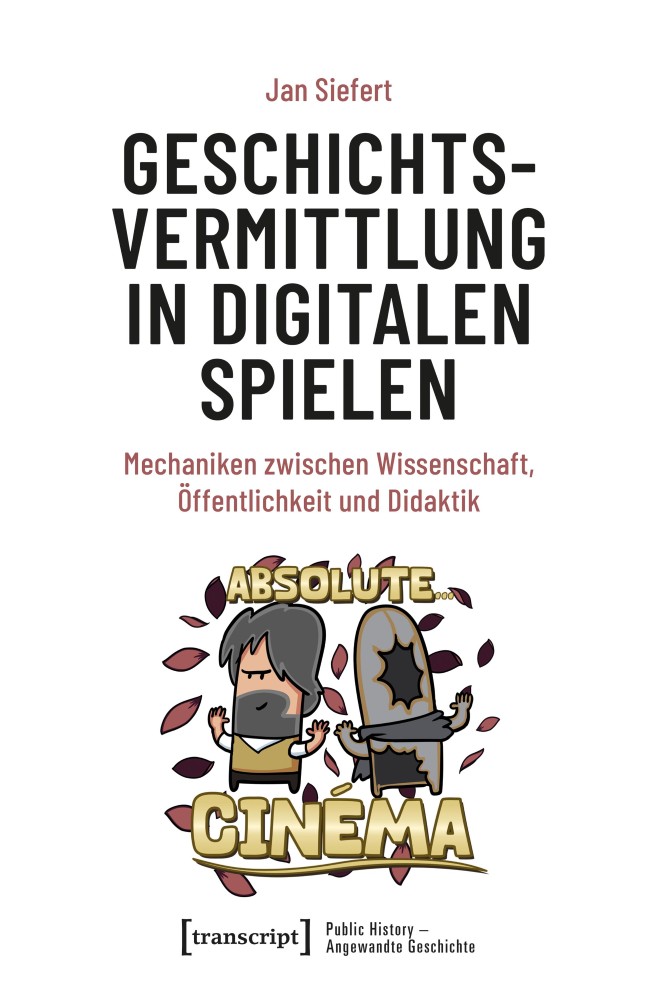 Zwei Comicfiguren auf einem Buchcover