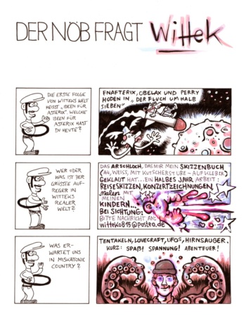 Ein handgezeichneter Comic