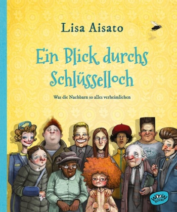 Eine Gruppe sehr unterschiedlicher Männer, Frauen und Kinder, die den Betrachter direkt anschauen.