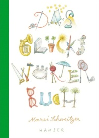 Eingige Symbole, darunter Brillen, Regenschirme, und Werkzeuge