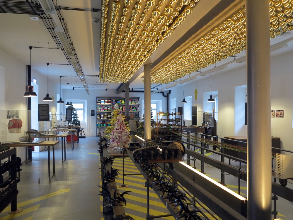 Ein Ausstellungsraum in einem Museum