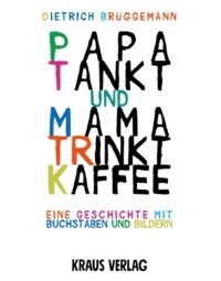 Bunte Buchstaben bilden den Buchtitel