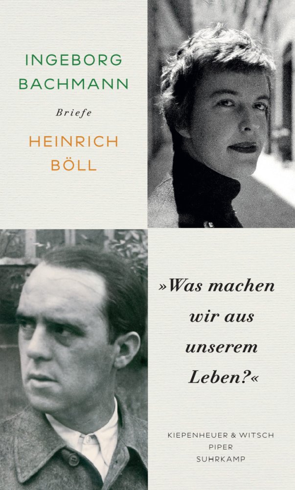 Porträtfotos von Ingeborg Bachmann ud Heinrich Böll