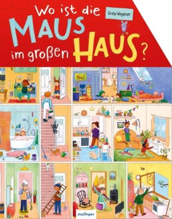 Ein Haus mit mehreren Zimmern, in denen sich viele unterschiedliche Personen aufhalten.